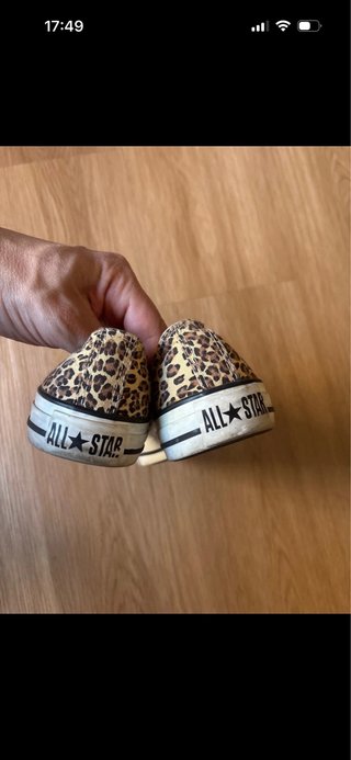 Converse All Star Donna Leopard Beige/Brown