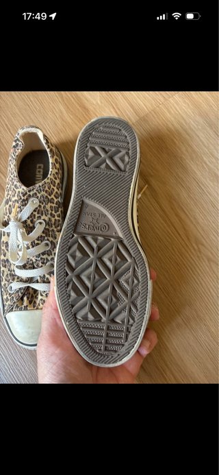 Converse All Star Donna Leopard Beige/Brown
