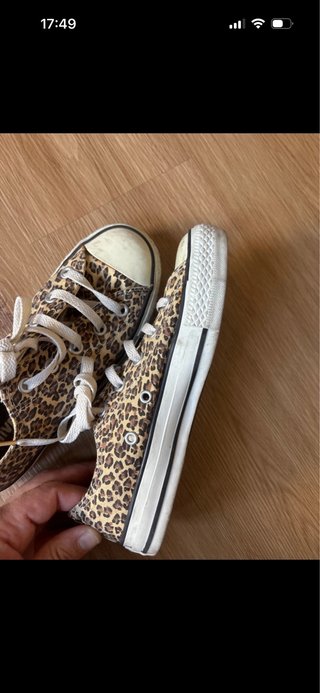 Converse All Star Donna Leopard Beige/Brown