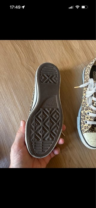 Converse All Star Donna Leopard Beige/Brown