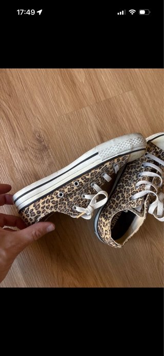 Converse All Star Donna Leopard Beige/Brown
