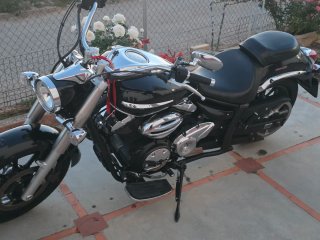 Yamaha Drag Star 900 Negra