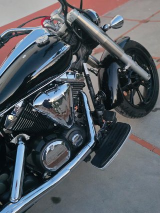 Yamaha Drag Star 900 Negra