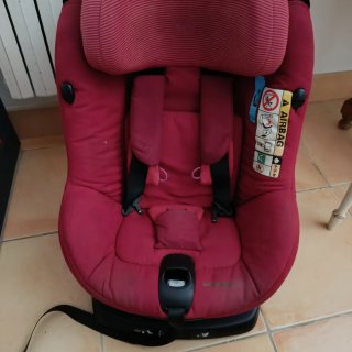 Silla Coche Isofix 360° Roja