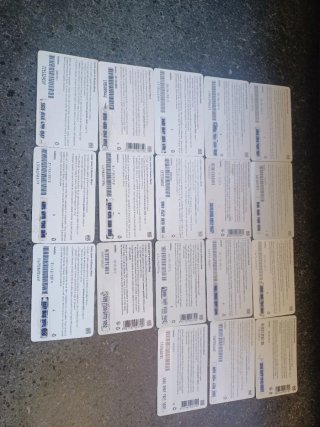 18 Schede Telefoniche Wind Tutte Diverse da 5 Euro