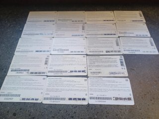 18 Schede Telefoniche Wind Tutte Diverse da 5 Euro