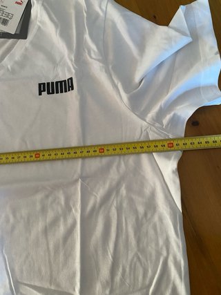 T-shirt Puma bianca tg XL