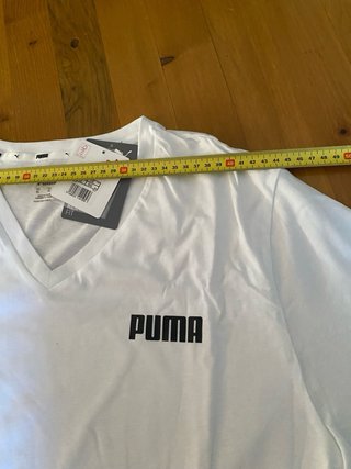 T-shirt Puma bianca tg XL
