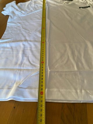 T-shirt Puma bianca tg XL