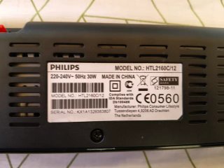 Barra de Sonido con Subwoofer "Philips HTL 2160"