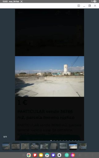 Terreno rústico 36786 m2 - PARTICULAR