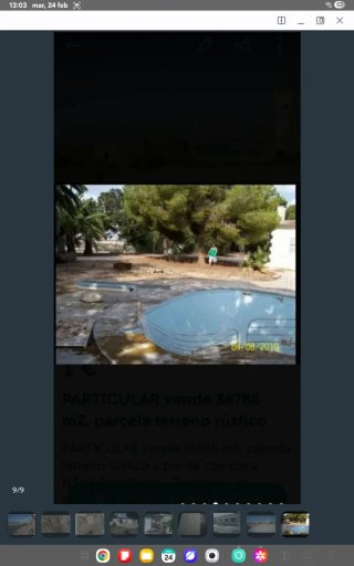 Terreno rústico 36786 m2 - PARTICULAR