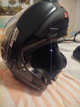 Casco Moto Nolan 100s Plus Gris Talla M
