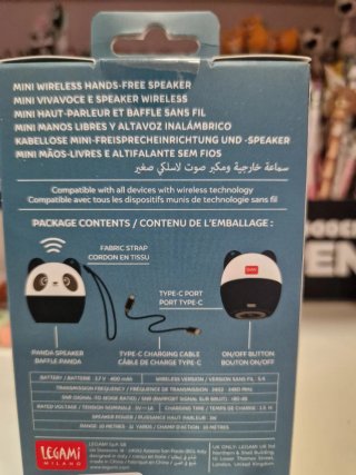 Legami Mini Speaker Bluetooth Panda