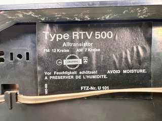 Radio Grundig RTV 500