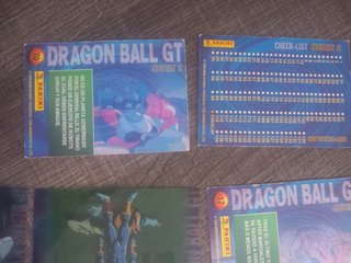 Cartas Dragon Ball GT 2 Panini