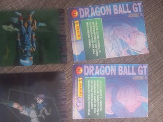 Cartas Dragon Ball GT 2 Panini