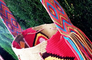 Bolso Mochila WAYÚU Artesanía Colombiana nuevecito