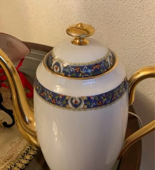 Cafetera Vintage Porcelana Limoges