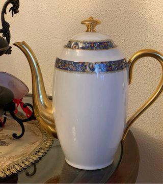 Cafetera Vintage Porcelana Limoges
