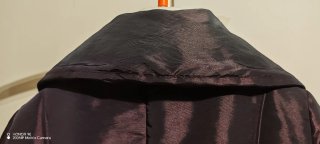 Abrigo mujer morado talla M