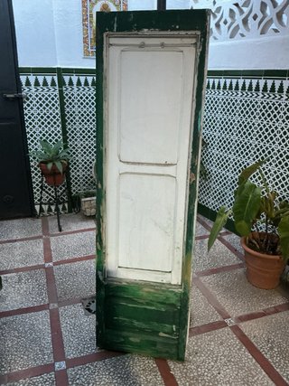 Ventana antigua de madera