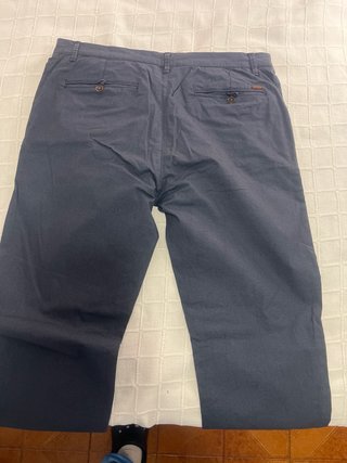 Pantalón Cortefiel Regular Fit Talla 44 Gris