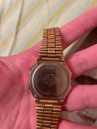 Reloj Casio Dorado edicion Vintage