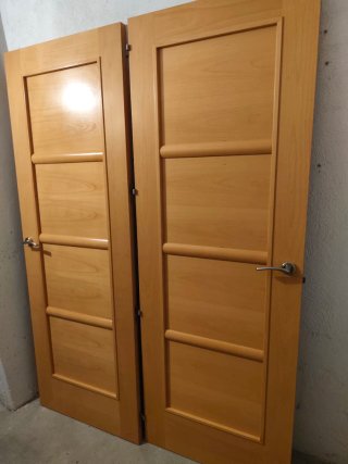 Puertas Macizas Interior Madera 5 puertas 170€