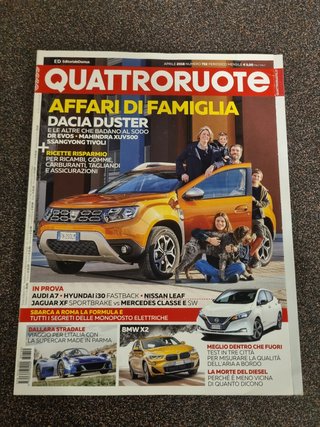 Numeri rivista Quattroruote.