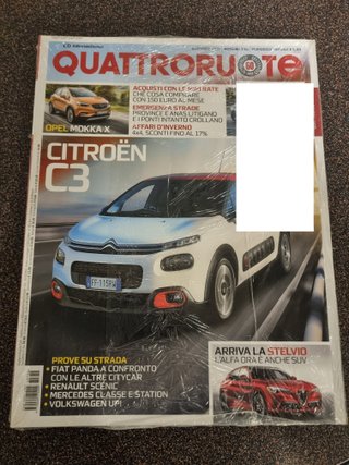 Numeri rivista Quattroruote.
