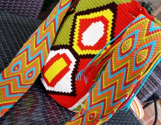Bolso Mochila WAYÚU de Colombia nuevecito