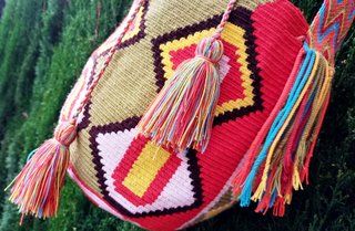 Bolso Mochila WAYÚU de Colombia nuevecito