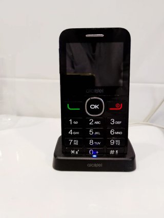 Teléfono Móvil Alcatel Negro