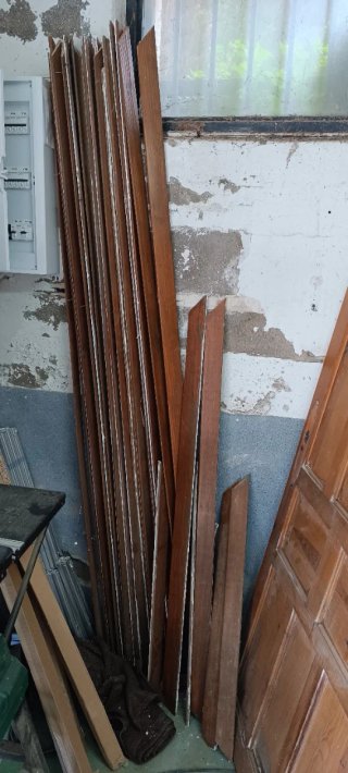 Puertas de madera maciza antiguas