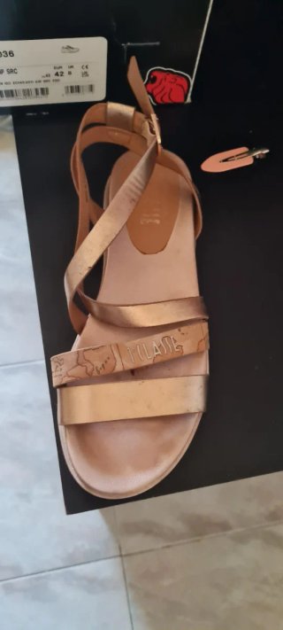 Sandali Alviero Martini Oro