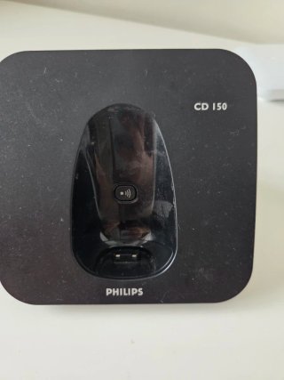 Teléfono Inalámbrico Philips CD 150 Negro
