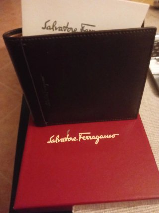 Portafoglio Uomo Salvatore Ferragamo marrone