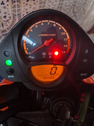 Kawasaki ER6n 2007 Naranja