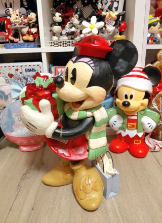 Minnie Navidad Jim Shore