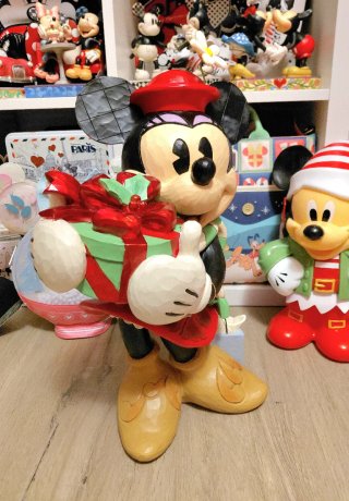 Minnie Navidad Jim Shore