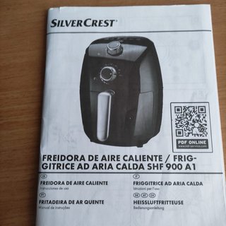 Freidora de aíre SilverCrest SHF 900 A1