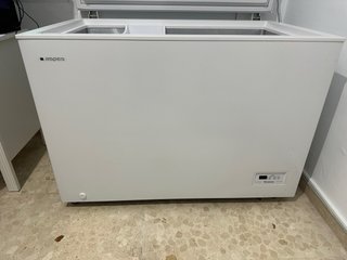 OFERTA Congelador arcón ASPES 287L Blanco