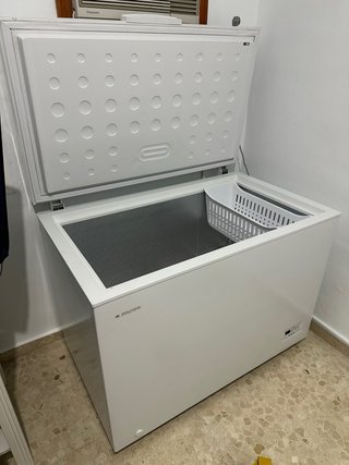 OFERTA Congelador arcón ASPES 287L Blanco