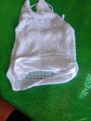 Top encaje blanco Talla 38