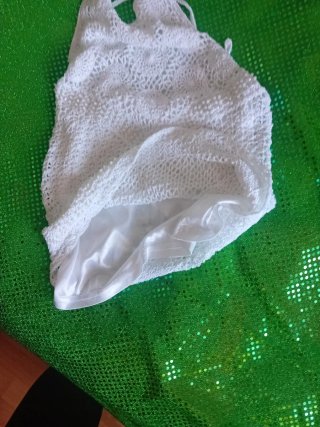 Top encaje blanco Talla 38