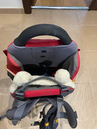 Mochila Portabebés Montaña Vaude Roja
