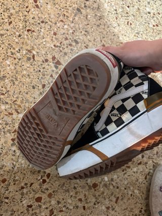 Zapatillas Vans Sk8-Hi Plataforma Checkerboard