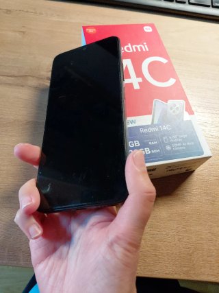 Móvil Xiaomi Redmi 14C 128GB Negro