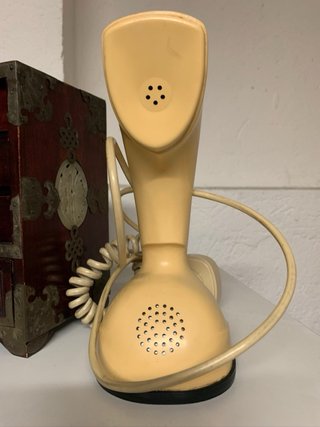 Telefono anni 70 beige